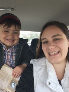 Me and Nasher at the zoo!